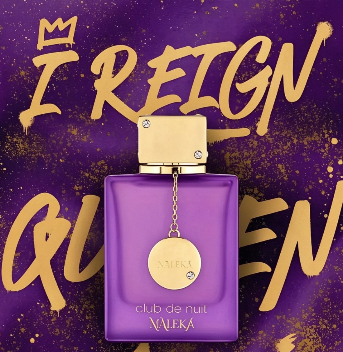 Perfume Fragrance Concentration - クラブ・ド・ニュイ マレカ フルーツ＆フラワーの香り、EDP（オーデパルファム）濃縮香水、3.4オンス（100ml）、ベルガモットとライチのフルーティーな香りが長持ち、様々な場所で使用可能、贈り物に最適。