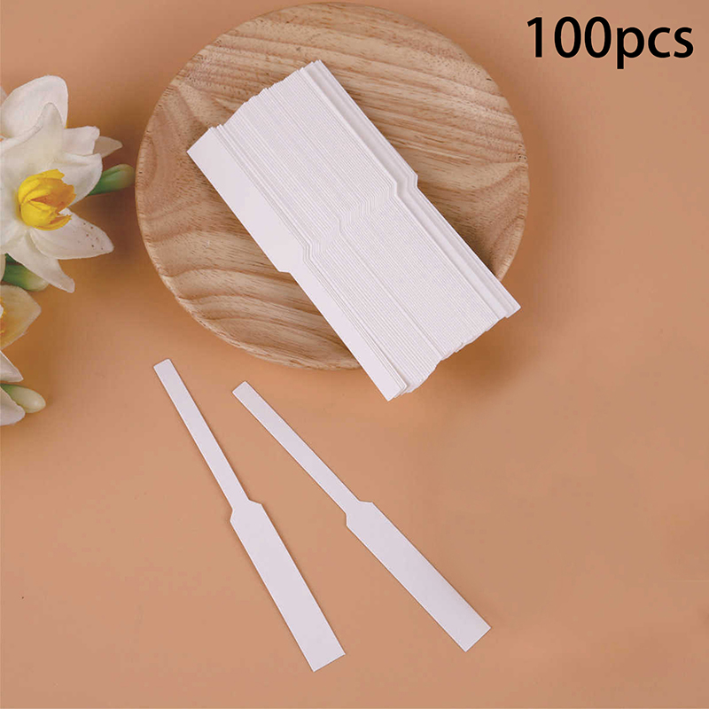 Perfume Fragrance Oil - 100枚入り 香水テスト用紙 ストリップタイプ 携帯用 香りのアロマテラピー用紙 香水・エッセンシャルオイルのテスト用