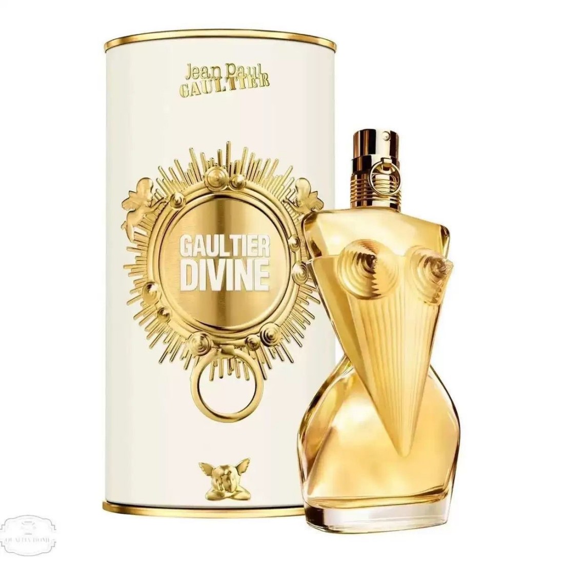 Perfume Fragrance Jean Paul Gaultier Le Male - ジャン・ポール・ゴルティエ ディヴァイン パフューム スプレー、4.2オンス（125ml）、心地よい花の香り、爽やかな塩味の海風、持続性のある香り、他に類を見ない上品さ、ギフトに最適。